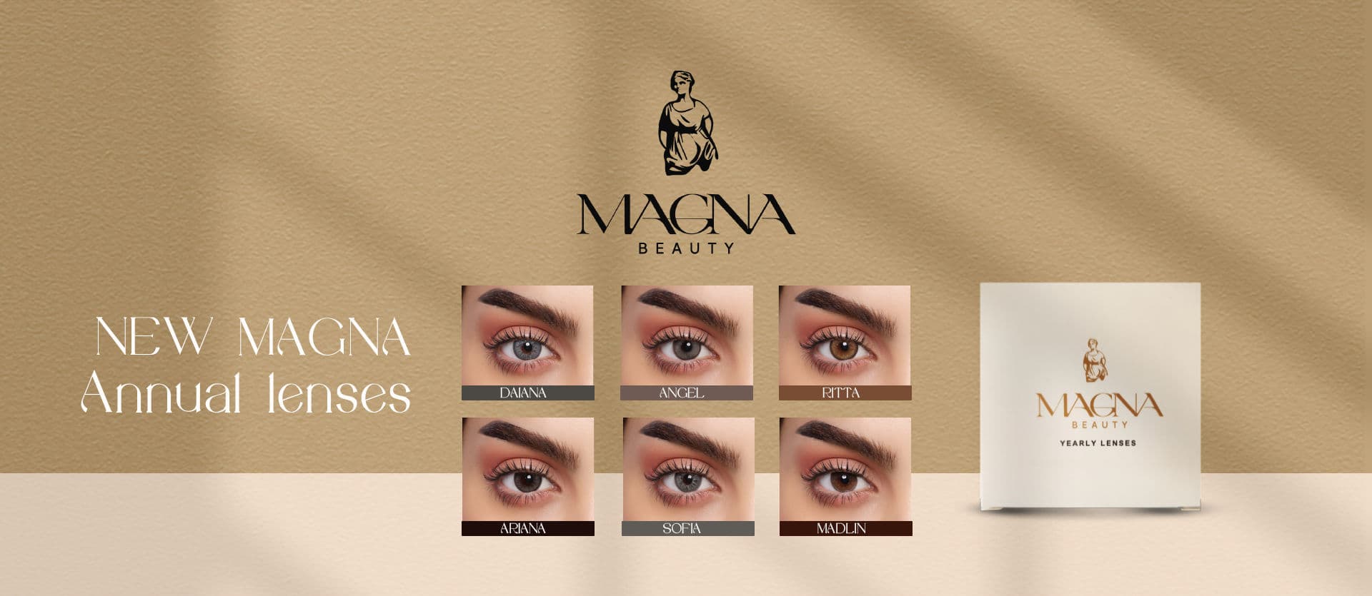 العدسات نصف سنوية